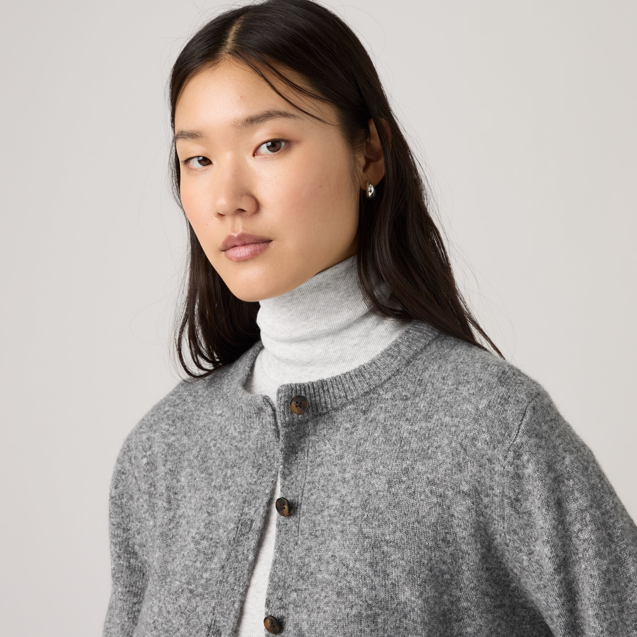 Levi's Claire Caridgan Women Dark Heather