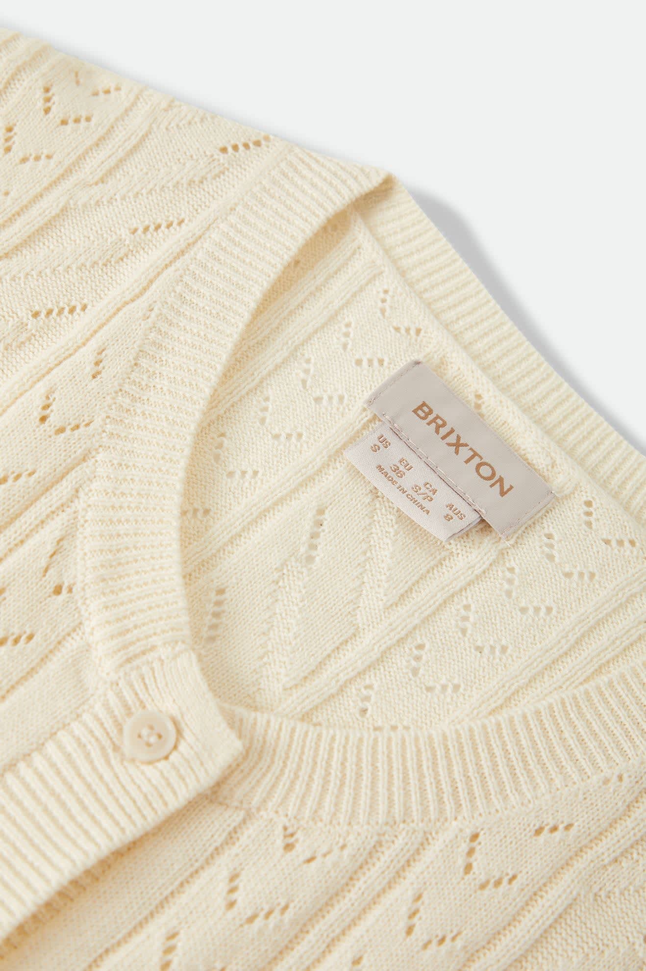 Brixton Bixby LW Cardigan Women Wax Paper