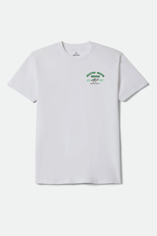 Brixton Dyson S/S Standard Tee Men White