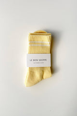 Le Bon Boyfriend Socks: Lemonade