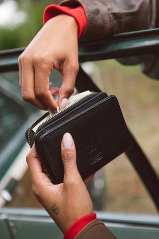 Herschel Georgia Wallet Vegan Leather Black
