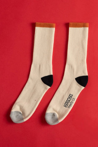 Herschel Classic Fit Crew Sock White 4-Tone