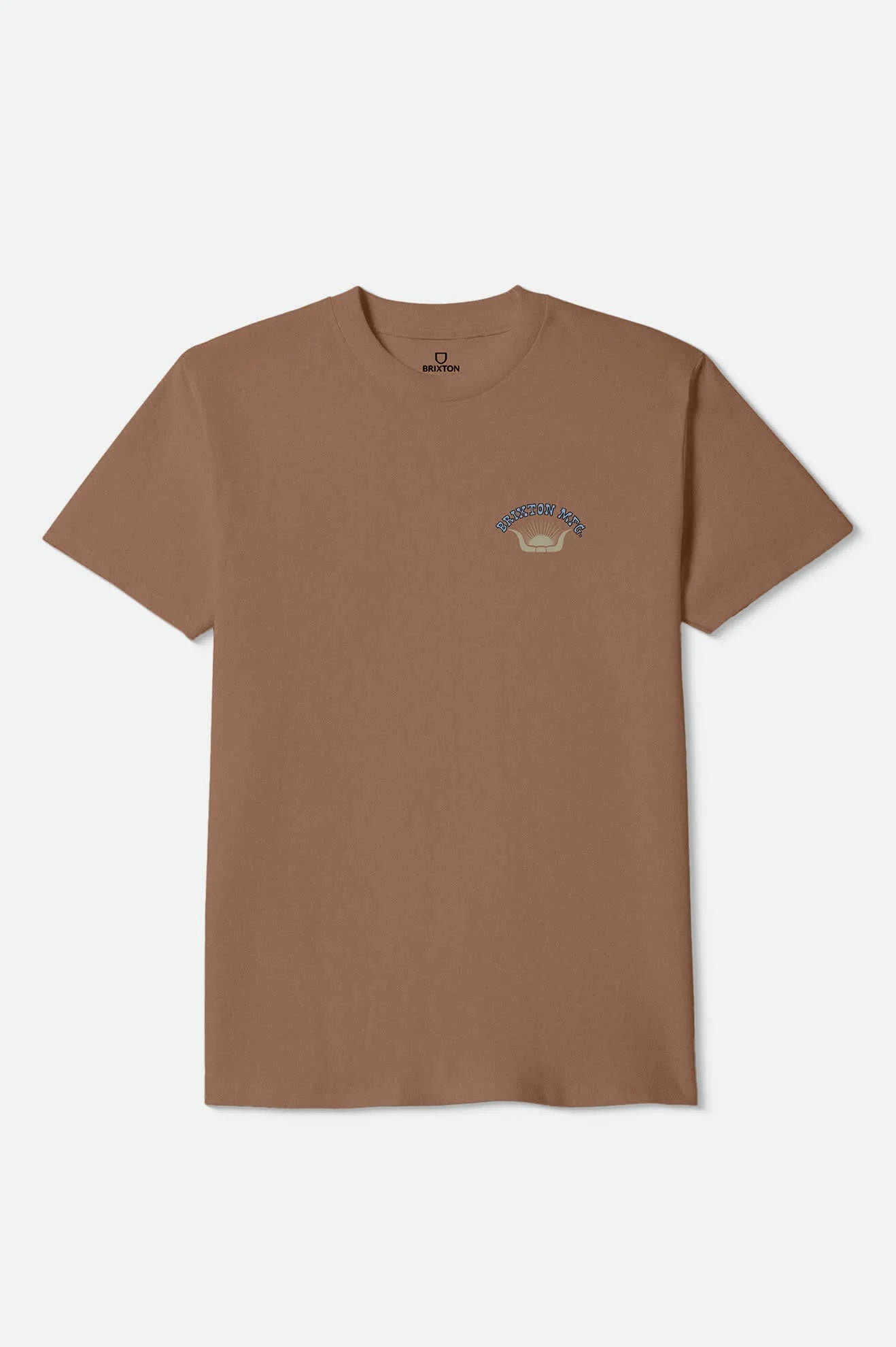 Brixton Stirrup S/S Standard Tee Men Brown Sugar