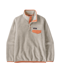 Patagonia LW Synch Snap-T P/O Women Oatmeal Heather Heirloom Peach