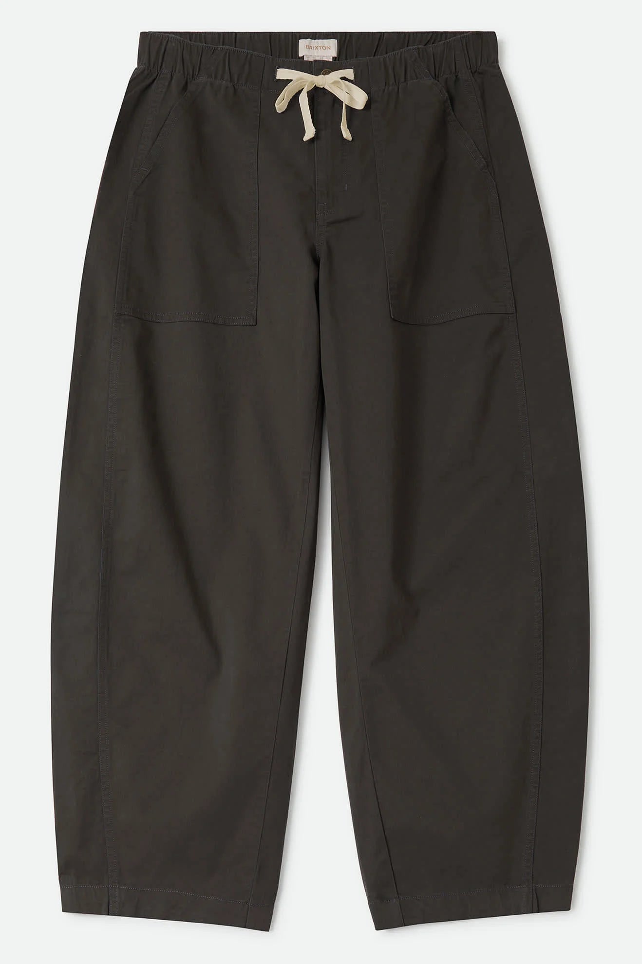 Brixton Utility Everyday Barrel Pant Women Washed Black