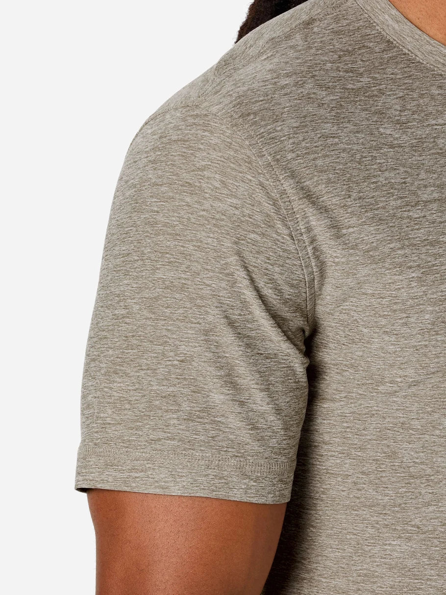 Vuori Strato Tech Tee Men Acorn Heather