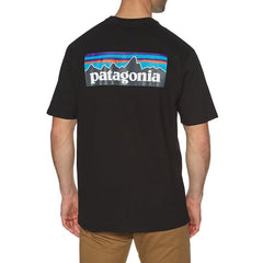 Patagonia P-6 Logo Responsibili Tee Men Black