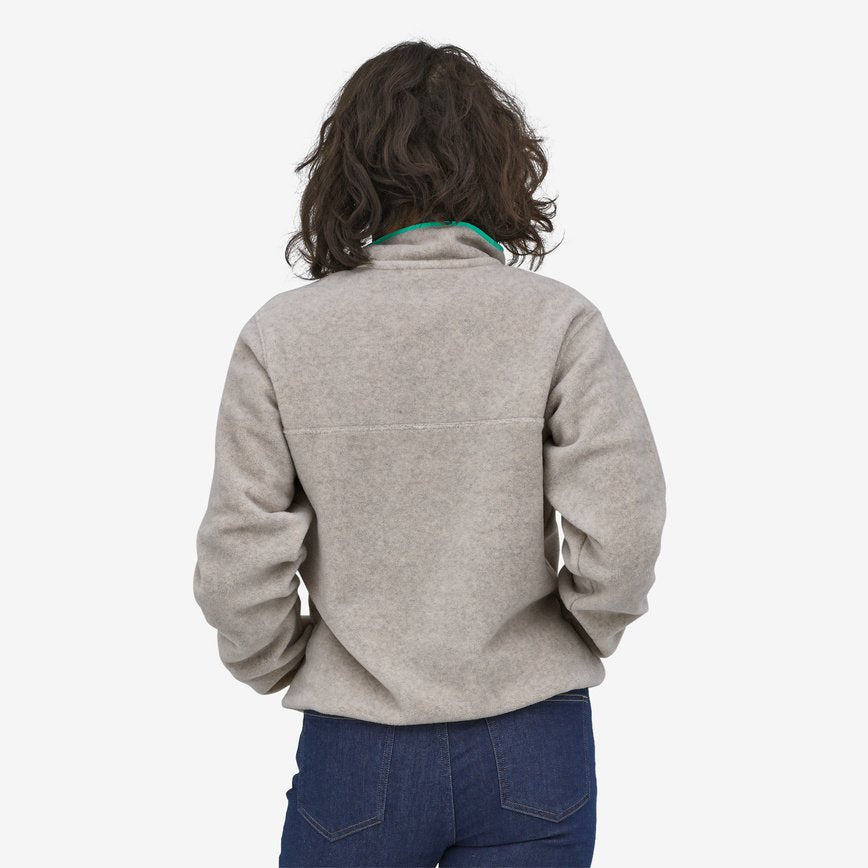 Patagonia LW Synch Snap-T P/O Women Oatmeal Heather Fresh Teal – Alta