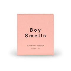 Boy Smells Candle Gardener