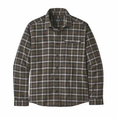 Patagonia Fjord Flannel Lightweight Shirt L/S Men Instinct Forge Grey