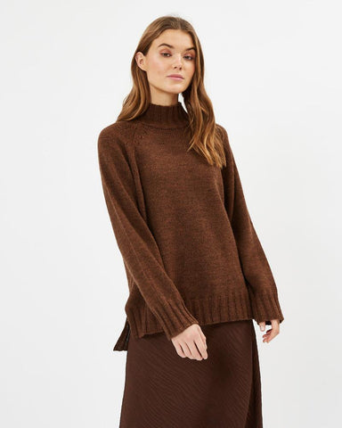 Minimum Lada Turtle Neck Women Fondue Fudge