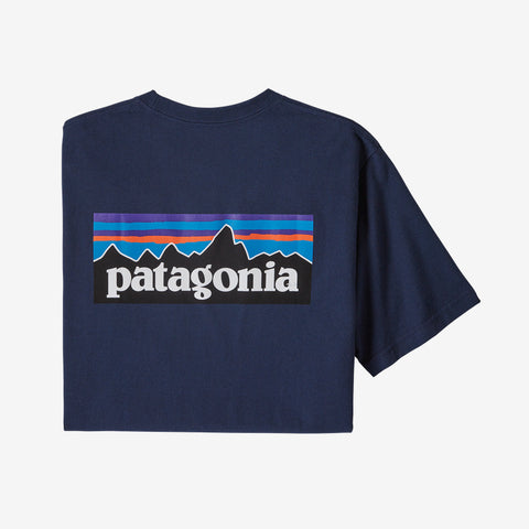 Patagonia P-6 Logo Responsibili Tee Men Classic Navy