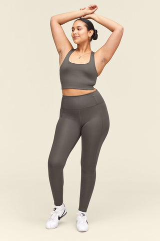 Girlfriend Collective High Rise Compressive Legging  Women Moon