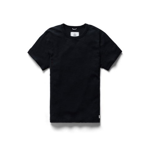 Reigning Champ 1X1 Slub T-Shirt Men Black