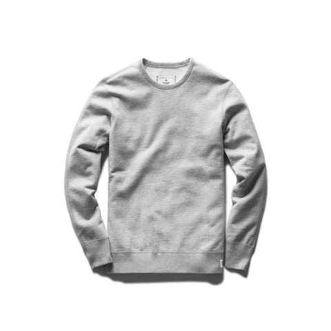 Reigning Champ Midweight Terry Crewneck Men Heather Grey