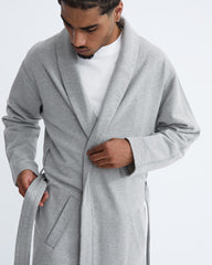 Reigning Champ Midweight Terry Shawl Collar Robe Men Heather Grey
