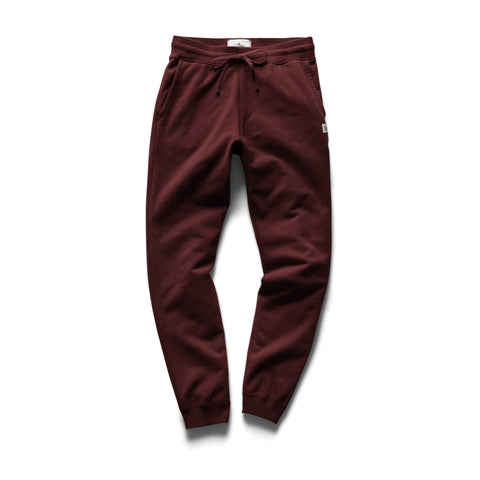 Reigning Champ Midweight Slim Fit Sweatpant Men Crimson