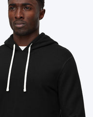 Reigning Champ Midweight Terry Pullover Hoodie Men Black