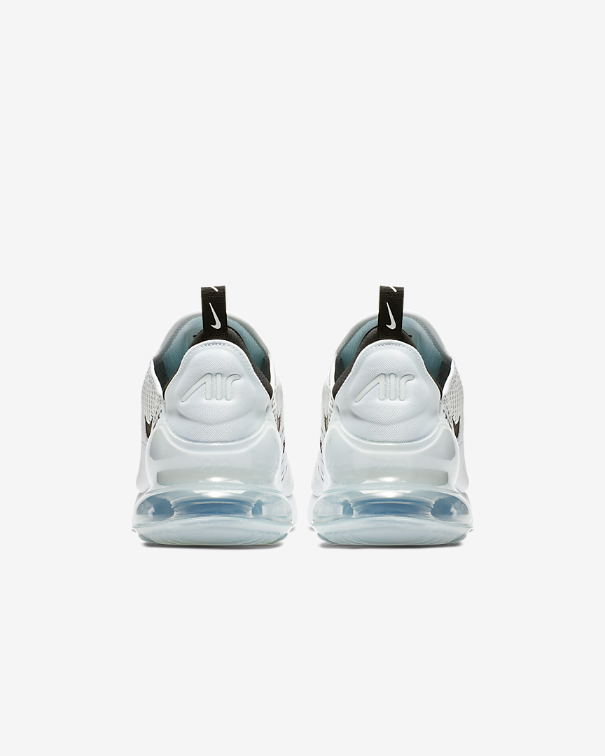Nike Air Max 270 AH8050 100 Men White White Black Alta