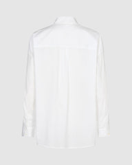 Minimum Luccalis Oversize L/S Shirt Women Broken White