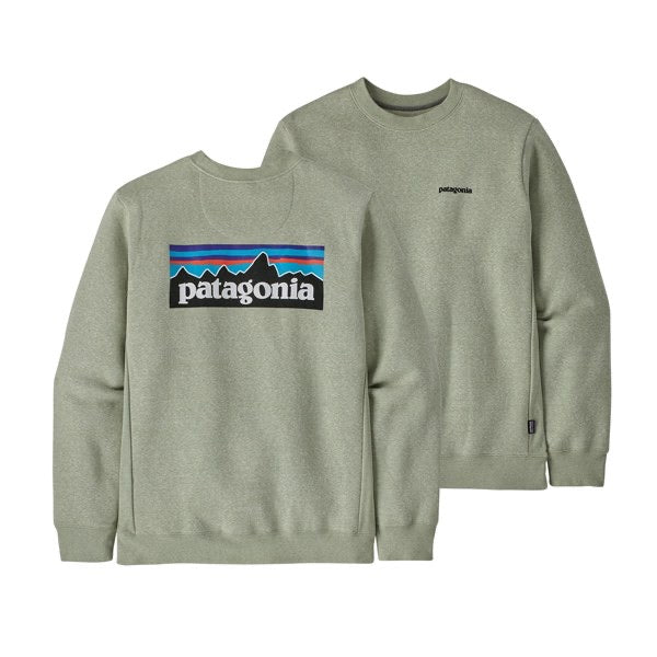 Patagonia P-6 Logo Uprisal Crew Sweatshirt Men Salvia Green