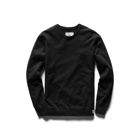 Reigning Champ Midweight Terry Crewneck Men Black