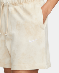 Nike NSW Washed Jersey Short Women Sand Drift White